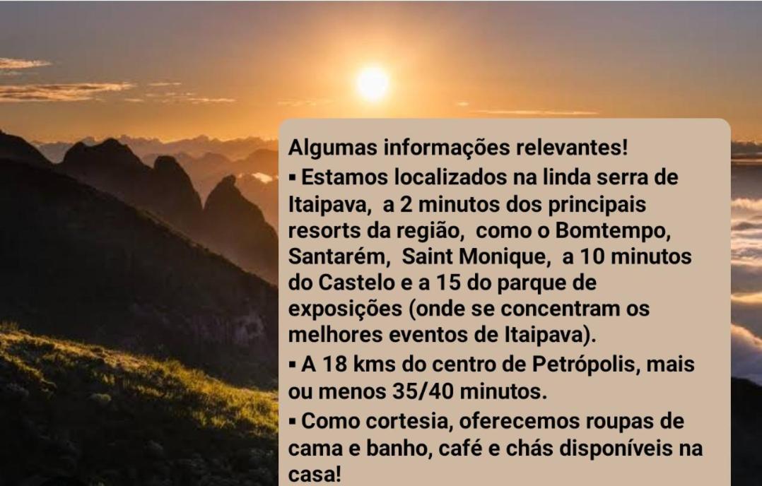 Recanto De Itaipava: Nature Retreat with Kids' Area Petropolis  Exterior photo